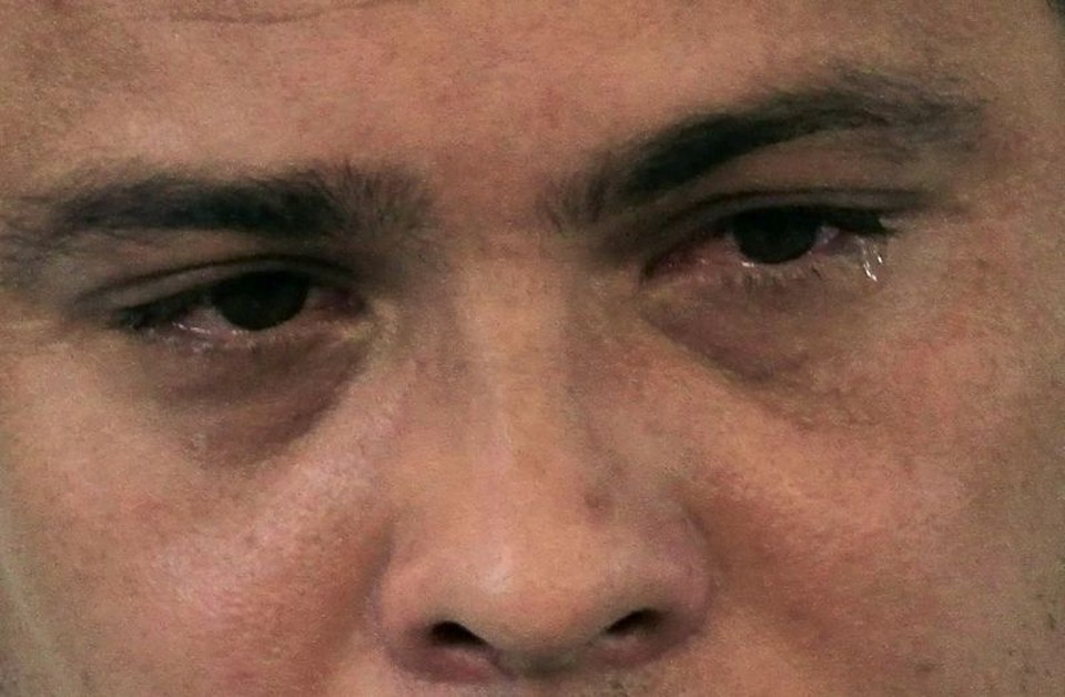 Ronaldo chora na despedida... | Nacho Doce/Gazeta