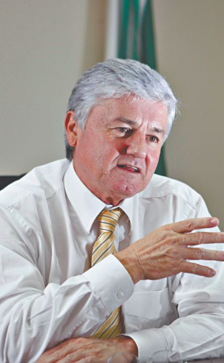 Valdir Rossoni, eleito presidente da Assembleia na última terça-feira: promessa de moralização da Casa | Albari Rosa/Gazeta do Povo