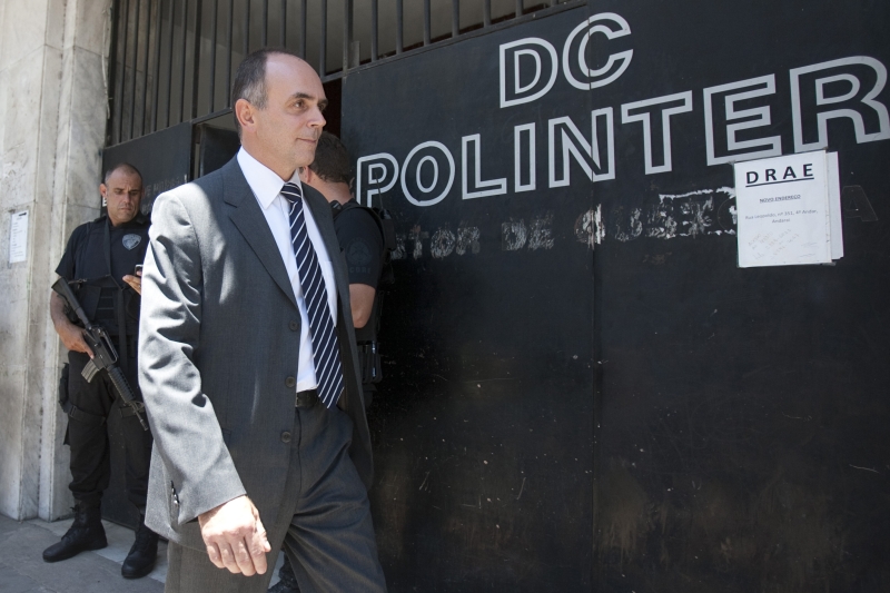 Cláudio Ferraz, titular da Delegacia de Repressão às Atividades Criminosas: retaliação e disputa pelo comando da Polícia Civil no Rio podem estar por trás da devassa | Rafael Andrade/Folhapress