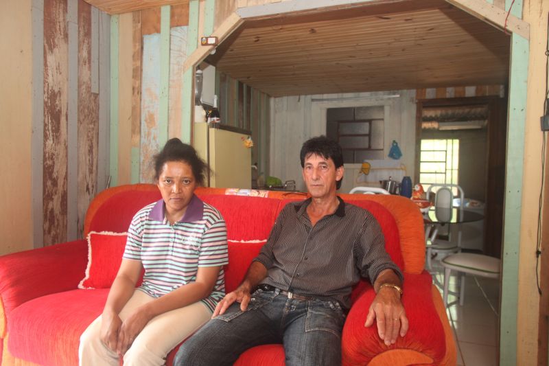 Edson de Almeida, ao lado da amante Clarice Oliveira: crítica à intromissão na vida privada | Dirceu Portugal/Gazeta do Povo