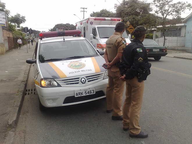 Polícia reforçou policiamento na Vila Torres |
