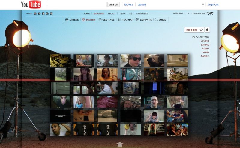 Reprodução da página de Life in a Day no site YouTube: longa-metragem não está mais disponível, mas terá novas exibições ao longo deste ano | Reprodução