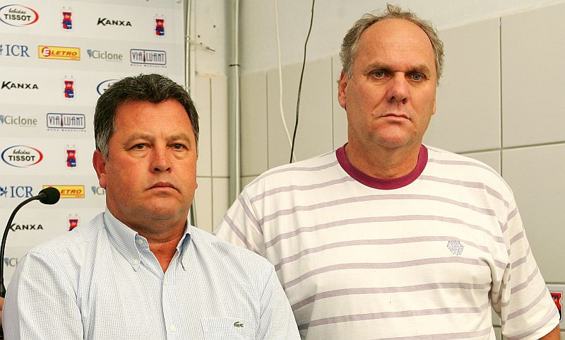 Cavalo e Paulão: relação profissional estremecida entre treinador e vice-presidente de futebol | Antonio More / Agência de Notícias Gazeta do Povo