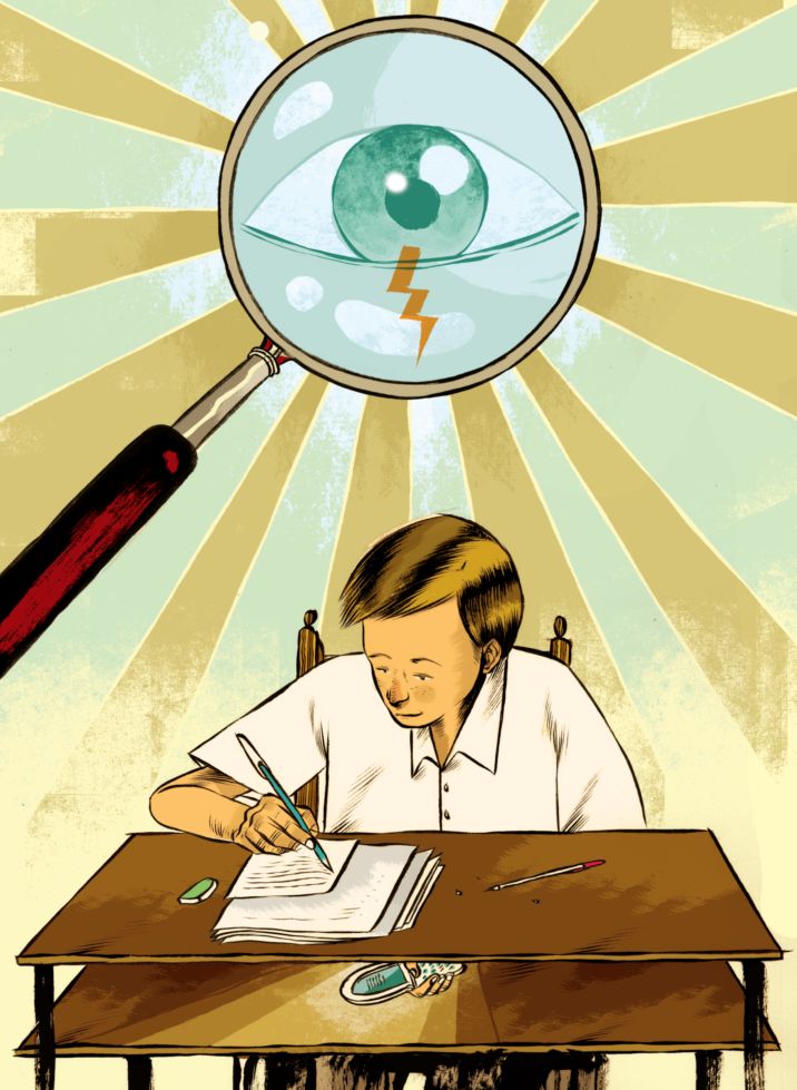 A cada ano que trabalho com testes houve mais cola do que no ano anterior.
John Fremer, presidente da Caveon |