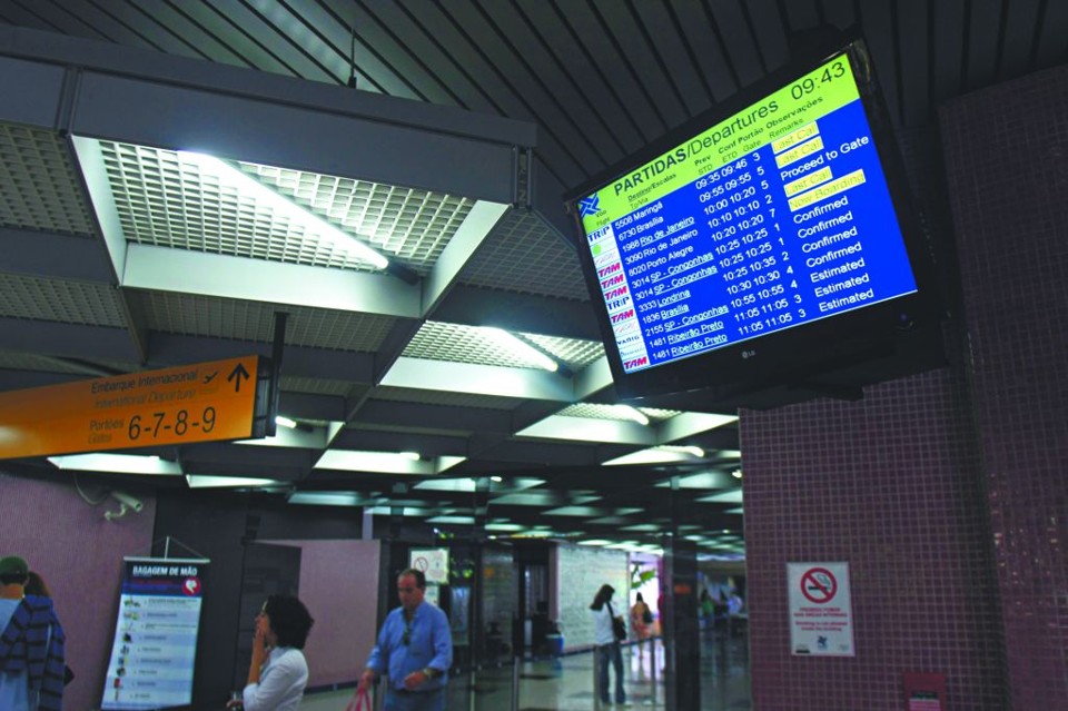 A Infraero é responsável pela administração dos principais aeroportos do país: inscrições vão até o dia 8 de abril | Daniel Castellano/Gazeta do Povo