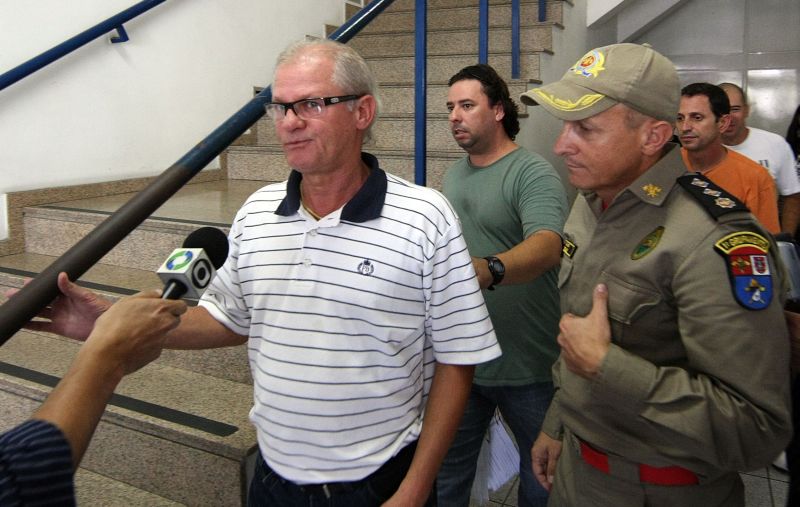 Coronel permanece preso em quartel do Corpo de Bombeiros, na capital | Valterci Santos/Gazeta do Povo