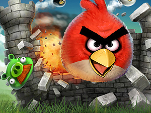 Imagem do game "Angry birds" | Foto: Divulgação