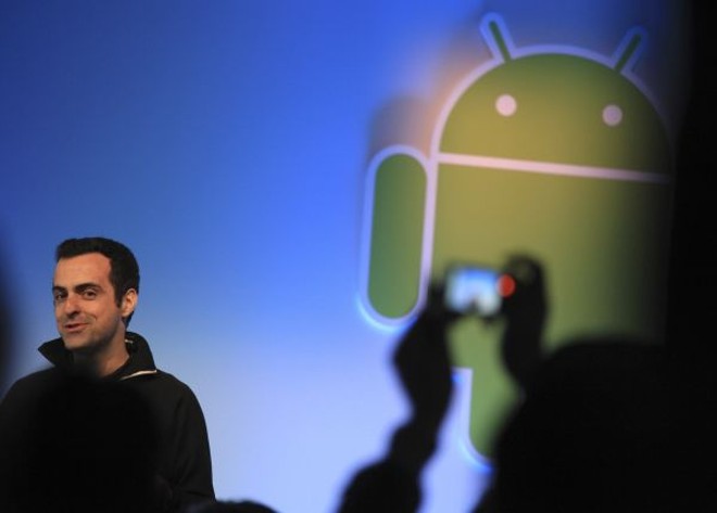 Barra no lançamento do Honeycomb: no Google desde 2007 |