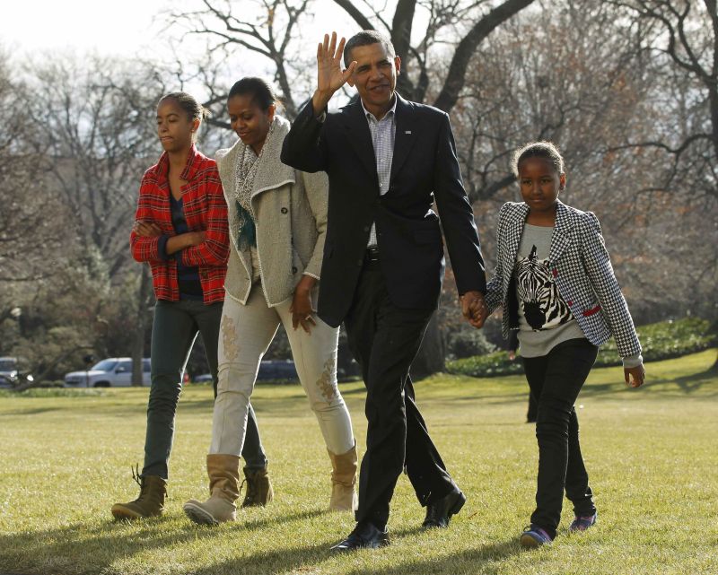 A família Obama será convidada a jantar com a família Rousseff | Jewel Samad/AFP