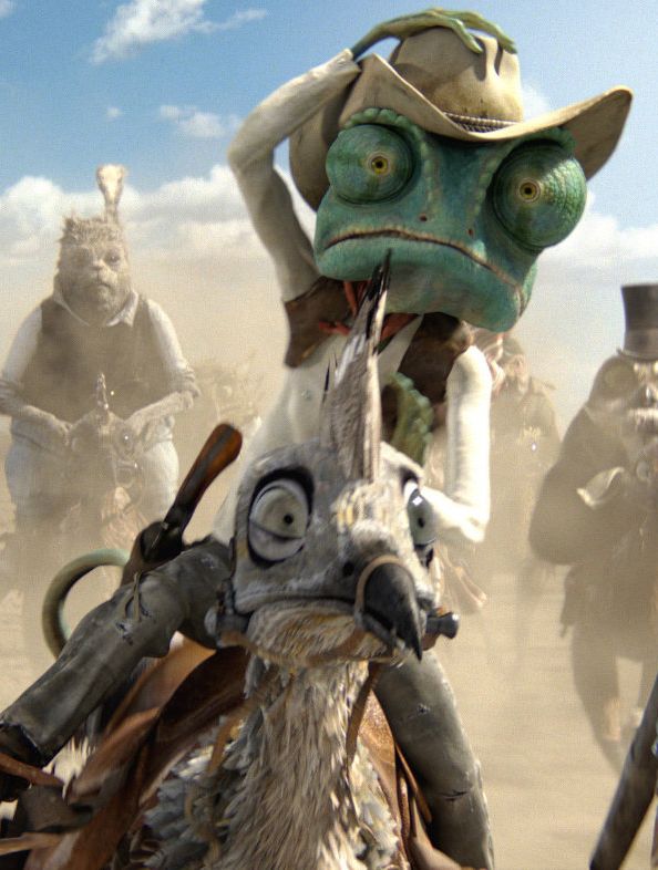 Há uma qualidade em Rango que compensa qualquer defeito: os personagens | Divulgação