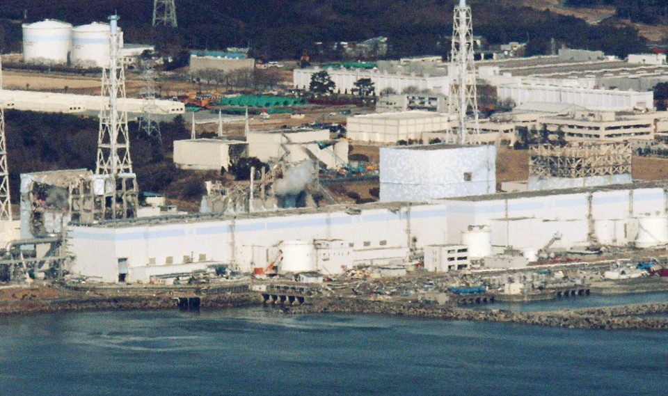 Vista aérea da usina nuclear de Daiichi, em Fukushima, no Japão | REUTERS/Kyodo