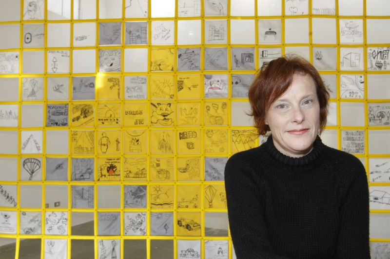 Obra de Carla Vendrami é marcada por ideias de coletividade | Aniele Nascimento/Gazeta do Povo