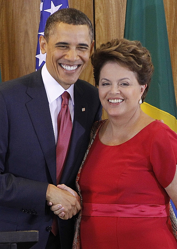 Os presidentes Obama e Dilma | REUTERS/ Jason Reed