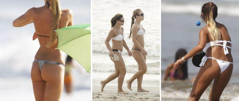 Moda praia mais democrática permite que mulheres de variados biotipos encontrem nas lojas biquínis que vistam bem | Jonathan Campos e Hedeson Alves / Gazeta do Povo