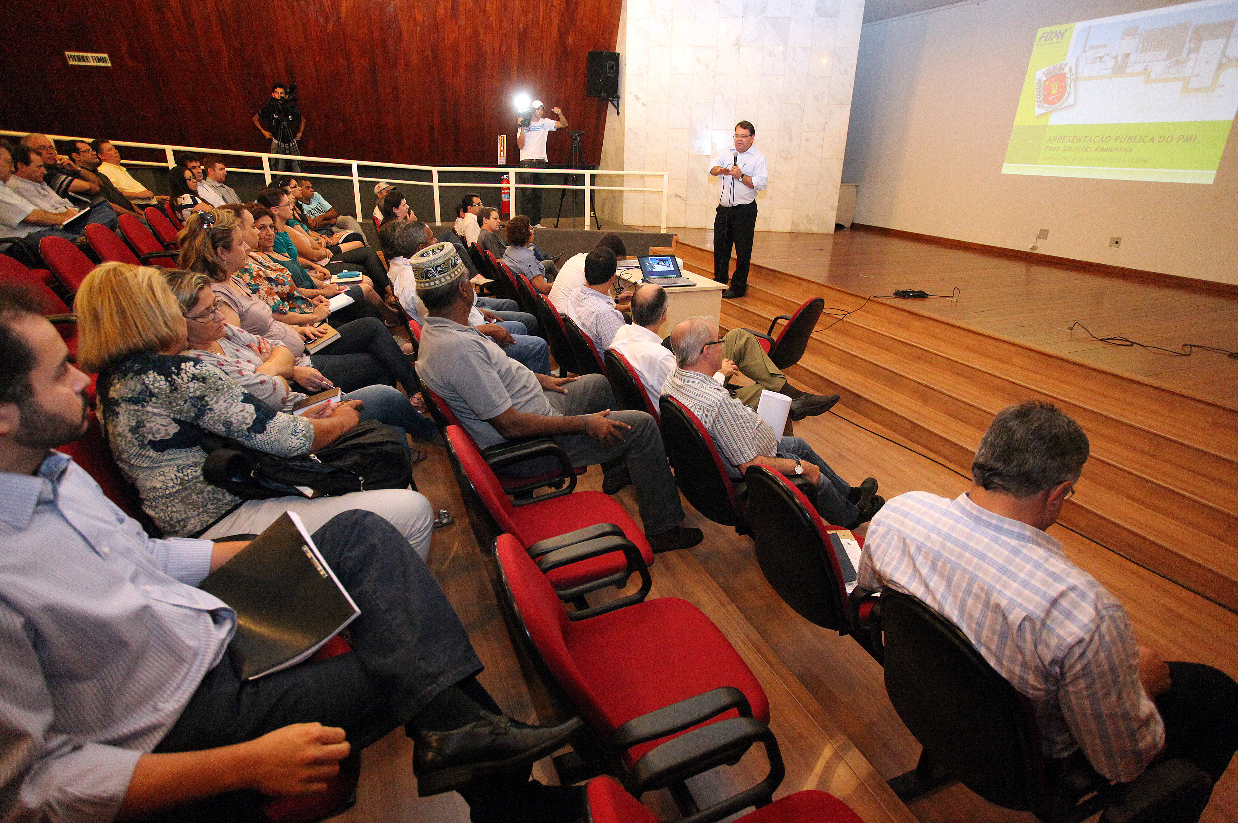 estudo para a prestação dos serviços de destinação final dos resíduos sólidos com recuperação energética foi apresentado para técnicos da prefeitura | Divulgação - Assessoria PMM