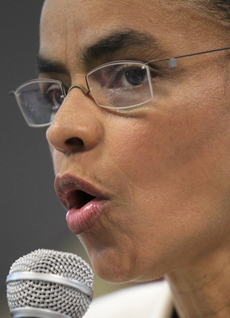 Marina: ela tem a paranaense Rosane Ferreira como escudeira na Câmara. | Sérgio Moraes/Reuters