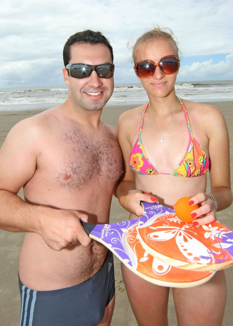 Guilherme e Sibele jogaram até a hora de pegar a estrada | Valterci Santos/Gazeta do Povo