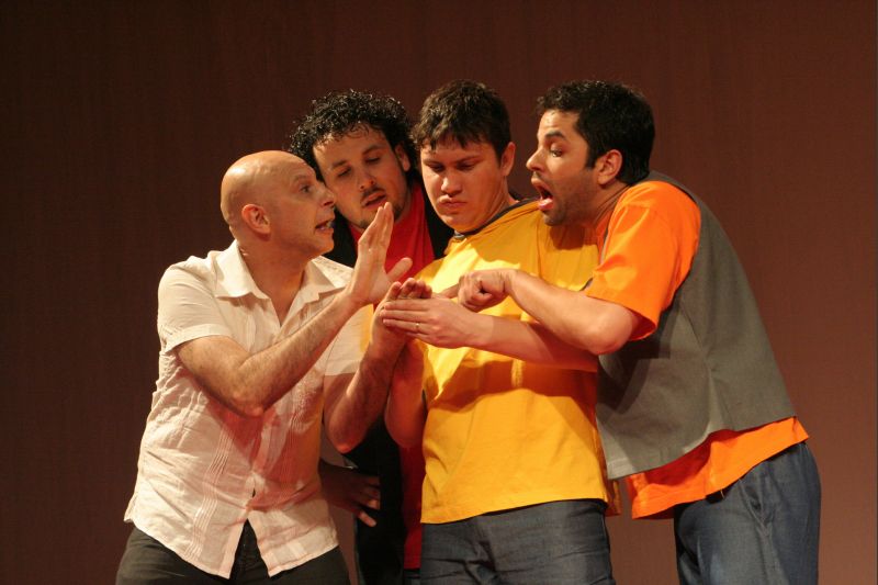 Ricardo Behrens, Marccão Freire, Jairo Bankhardt e Marcelo Rodrigues: improvisando | Aline Cruz / Divulgação