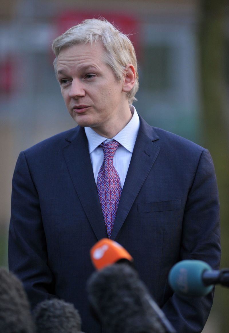 Julian Assange, fundador do WikiLeaks | Leon Neal / AFP