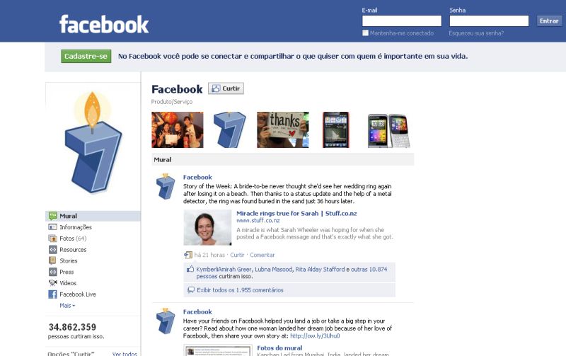 Em janeiro, Facebook disse ter arrecadado US$ 1,5 bilhão de investidores | Reprodução / Facebook