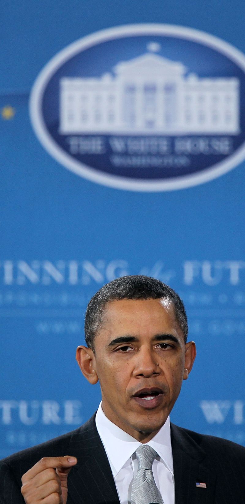 Obama: presidente dos EUA deve ir com a família ao Corcovado | Alex Wong/AFP