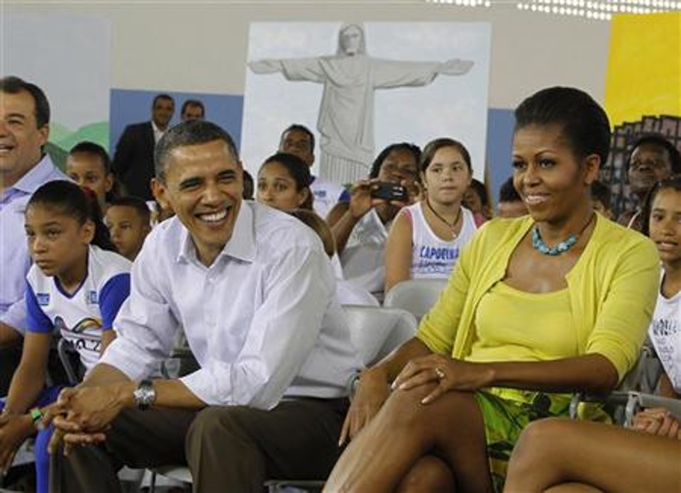 O presidente norte-americano Barack Obama e a primeira-dama Michelle | Reuters