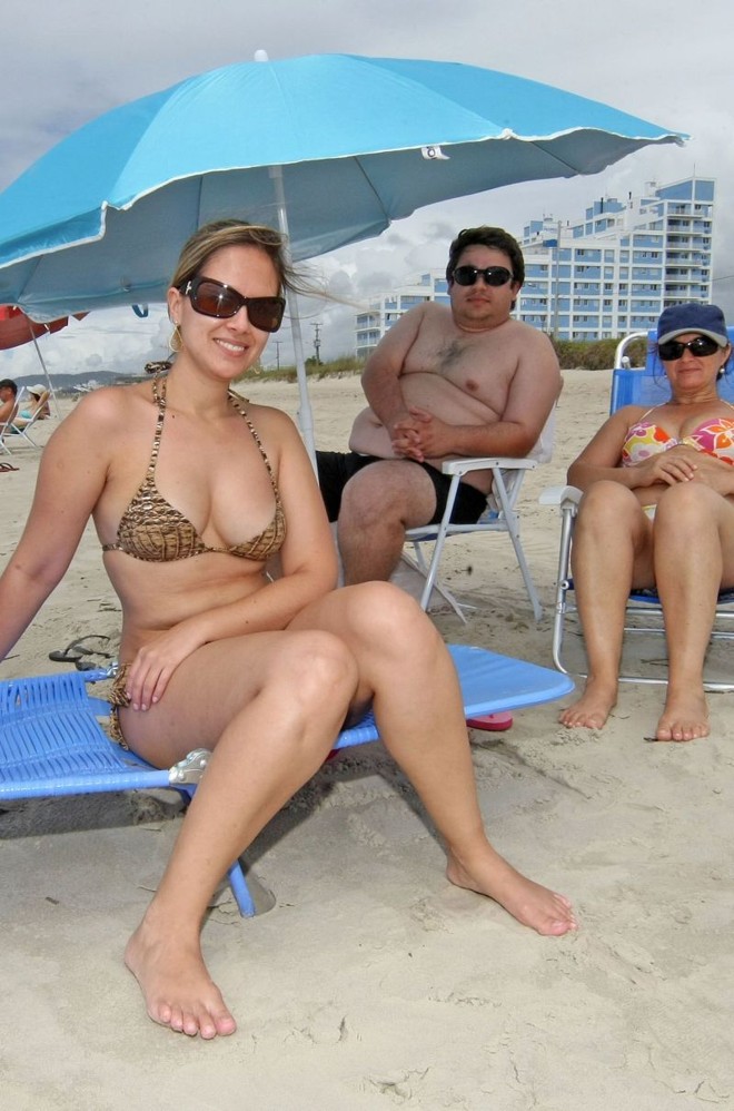 André Gusmão, Kyria Brambilla e Maria Zilda vieram de Maringá |