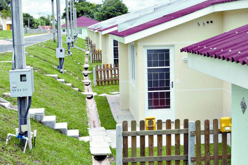 Obras do Minha Casa, Minha Vida em Ponta Grossa: segunda fase depende de aprovação no Congresso | Henry Milleo / Gazeta do Povo