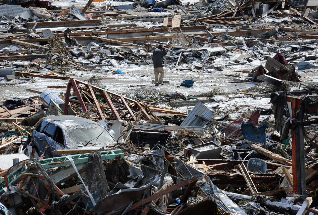 Catástrofe no Japão foi precedida de eventos na Austrália, Nova Zelândia e Chile. Acúmulo de tragédias pode ameaçar saúde financeira das seguradoras | AFP