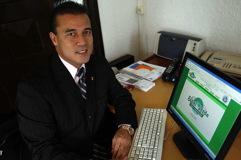 Com o apoio da comunidade, o presidente do Conseg do Batel, Acef Said, conseguiu implantar programa para capacitar jovens | Priscila Forone/Gazeta do Povo