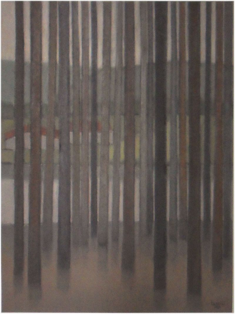 "Bambuzal", obra rara de Arcangelo Ianelli feita em 1959 e exposta no MON | Divulgação