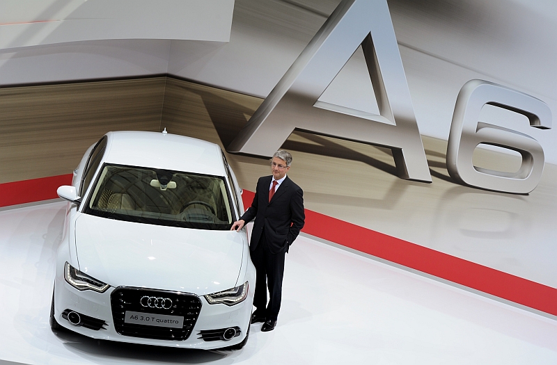 O presidente da Audi, Rupert Stadler: otimismo com as vendas na China | Christof Stache/AFP