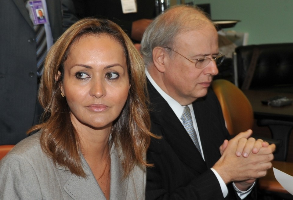 A deputada Jaqueline Roriz se apresenta ao Conselho de Ética da Câmara dos Deputados | Valter Campanato/ABr