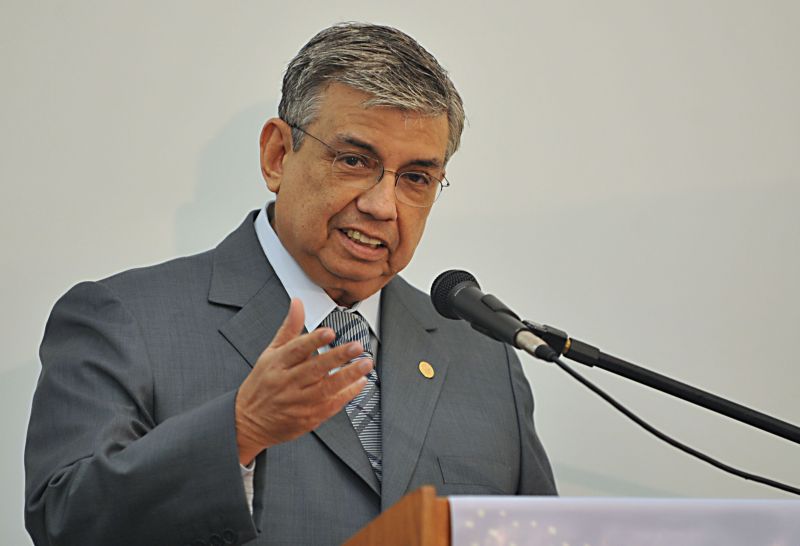 Garibaldi Alves, ministro da Previdência: dívida com 131 mil aposentados. | Renato Araujo/ABr