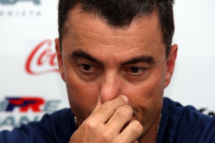 Ricardo Pinto reclamou dos 31 pontos perdidos pela equipe no primeiro turno | Walter Alves / Gazeta do Povo