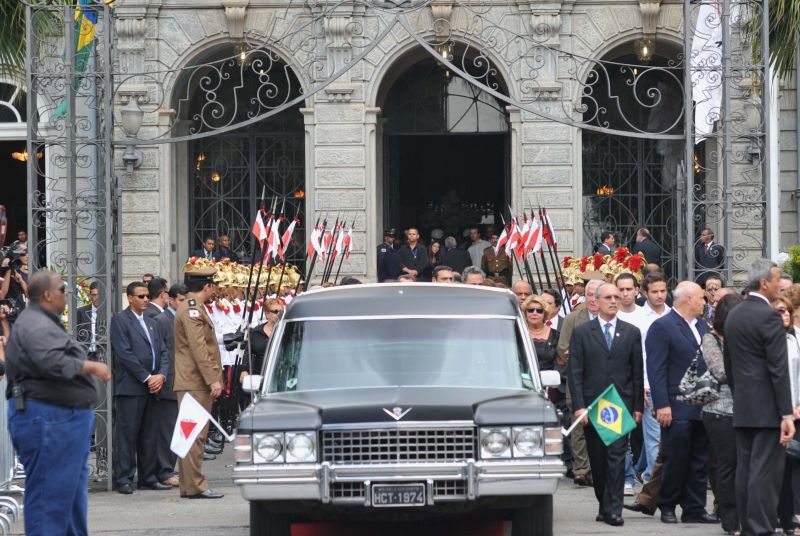 Velório em Belo Horizonte foi realizado no Palácio da Liberdade, antiga sede do governo mineiro | Antônio Cruz/ABr