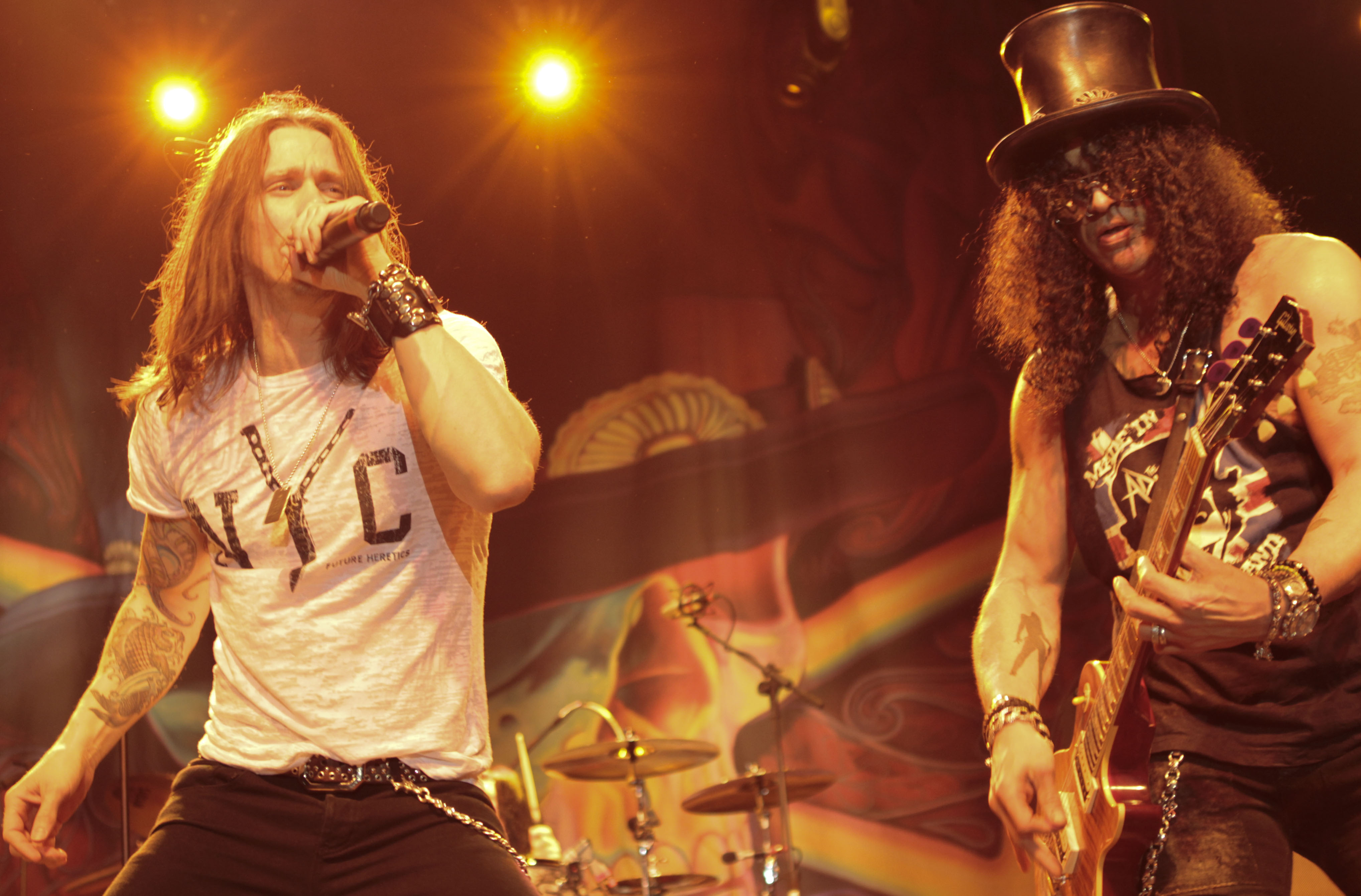 Myles Kennedy e Slash no Curitiba Master Hall: dupla infernal | Marcos Mancini