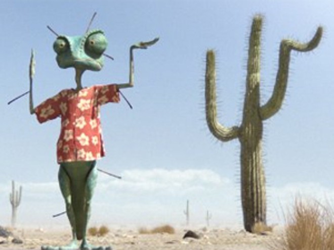 Rango: animação que estreou há cinco semana segue entre os dez filmes mais vistos nos EUA |