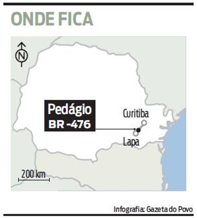 Saiba onde fica o pedágio | 