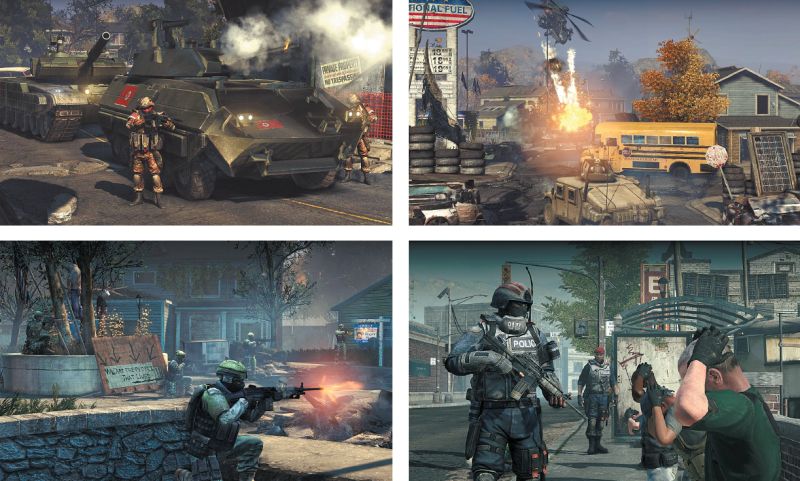 Imagens do Homefront: parte gráfica do jogo não está a altura dos mais modernos disponíveis atualmente | Reprodução