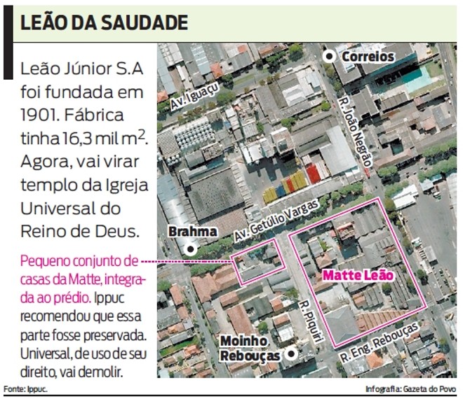 Veja a localização da fábrica |