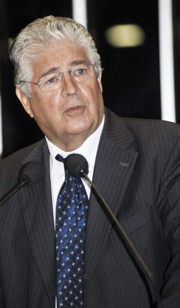 Requião: desrespeito a repórter. | J. Freitas/Ag. Senado