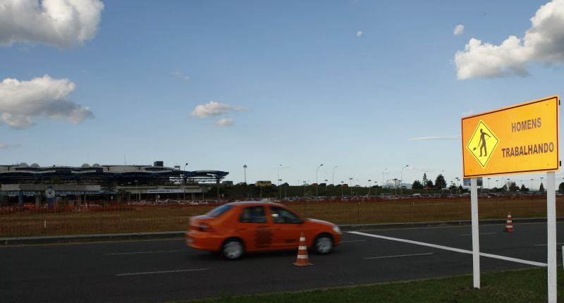 Ampliação do estacionamento do Afonso Pena, no Paraná: para ministra, preocupação é natural em eventos de porte mundial | Antonio Costa / Gazeta do Povo