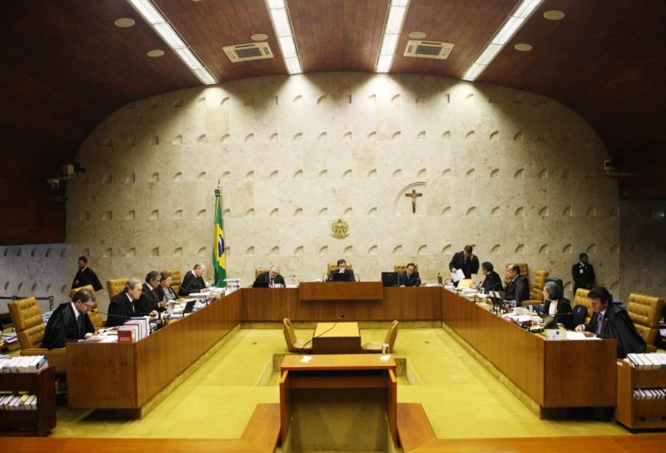 Maioria defende vaga para suplentes de coligações no STF Sessão plenária do STF | Fellipe Sampaio/SCO/STF