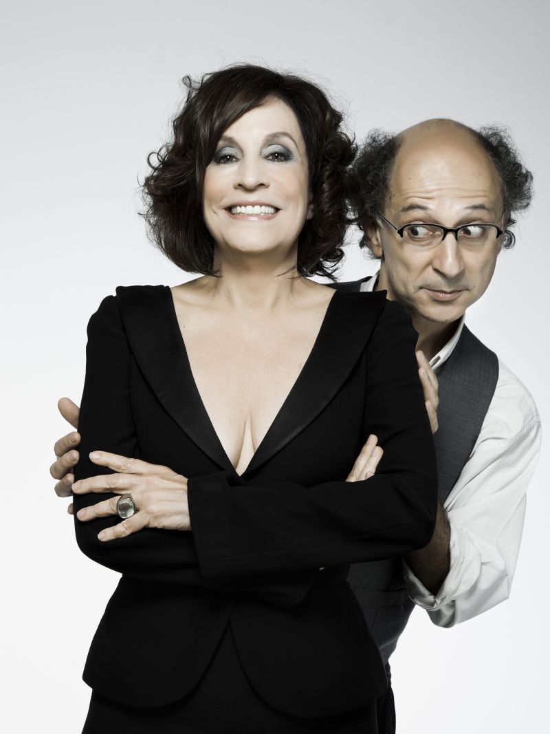 Stella Miranda e Tim Rescala estrelam espetáculo "Sete Por Dois" | Marcelo Corrêa / Divulgação