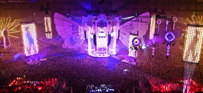 Perspectiva do palco da Skol Sensation: marca espera formar embaixadores no maior evento de música eletrônica do país | Divulgação