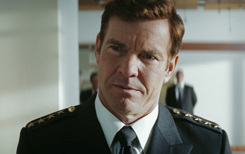 O ator Dennis Quaid interpreta o General Hawk, um dos famosos personagens da linha de brinquedos "Comandos em Ação" | Divulgação