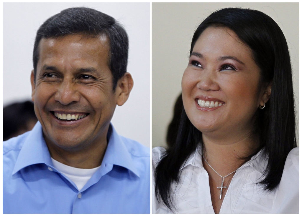 Ollanta Humala e Keiko Fujimori: polarização no pleito peruano | Reuters