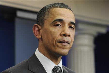 O presidente dos EUA, Barack Obama, fala sobre o impasse do Orçamento na Casa Branca, em Washington | REUTERS/Jonathan Ernst