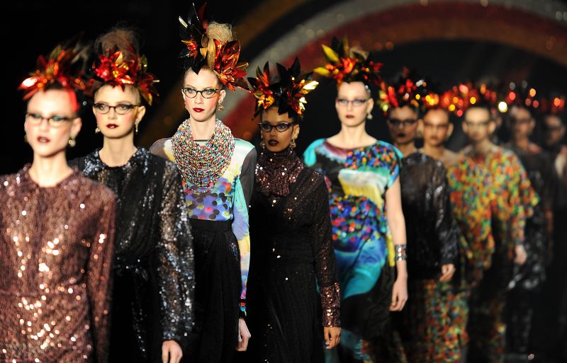 Em 2011, Fashion Rio deve confirmar sua vocação para o desbunde | Evaristo Sa/AFP